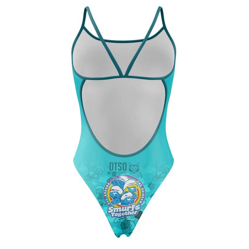 Otso Smurfs Rainbow Badeanzug female