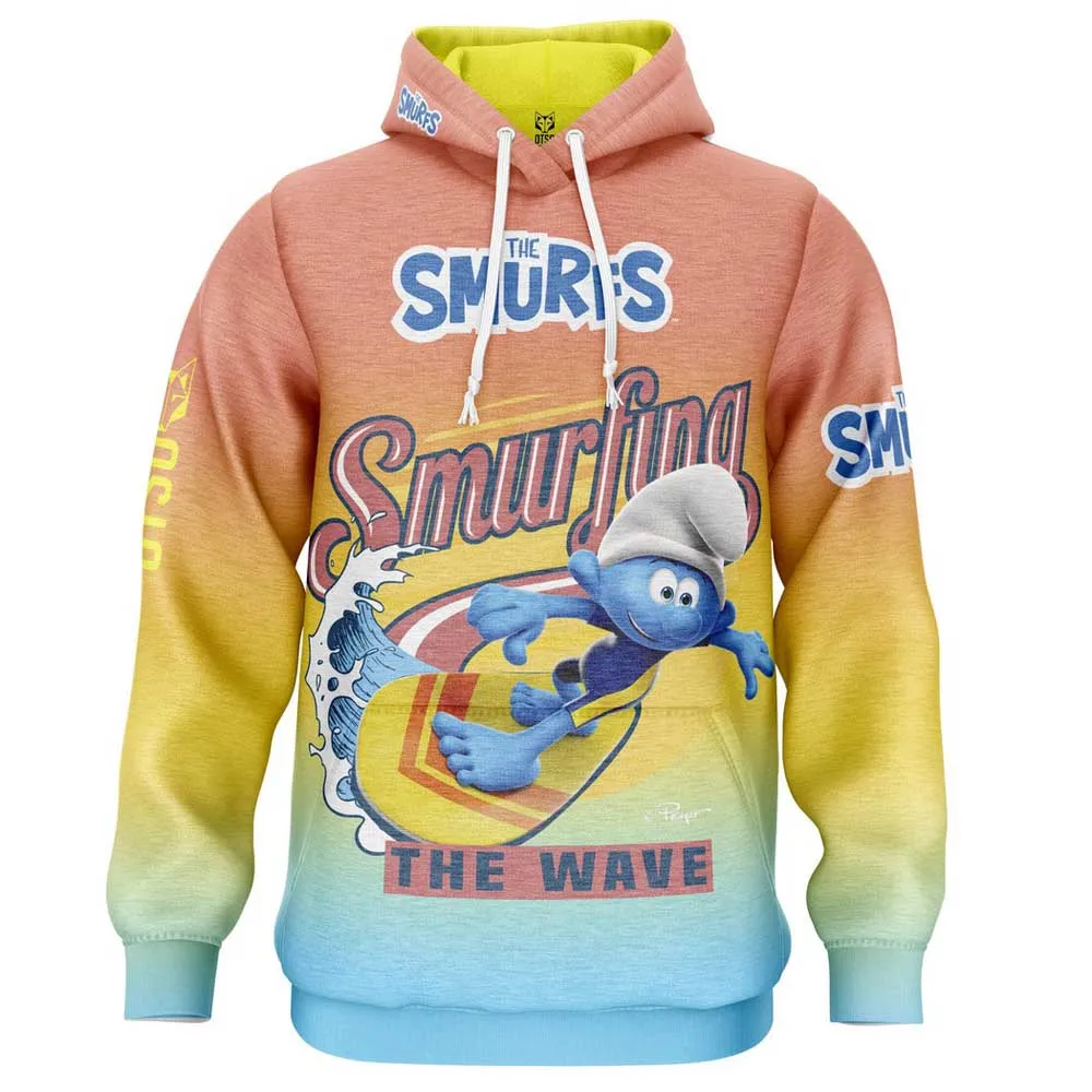 Otso Smurfs Smurfing Men Kapuzenpullover Otso Smurfs Smurfing Men Kapuzenpullover