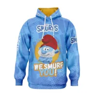 Otso Smurfs We Smurf You! Kapuzenpullover male