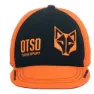 Black / fluo orange