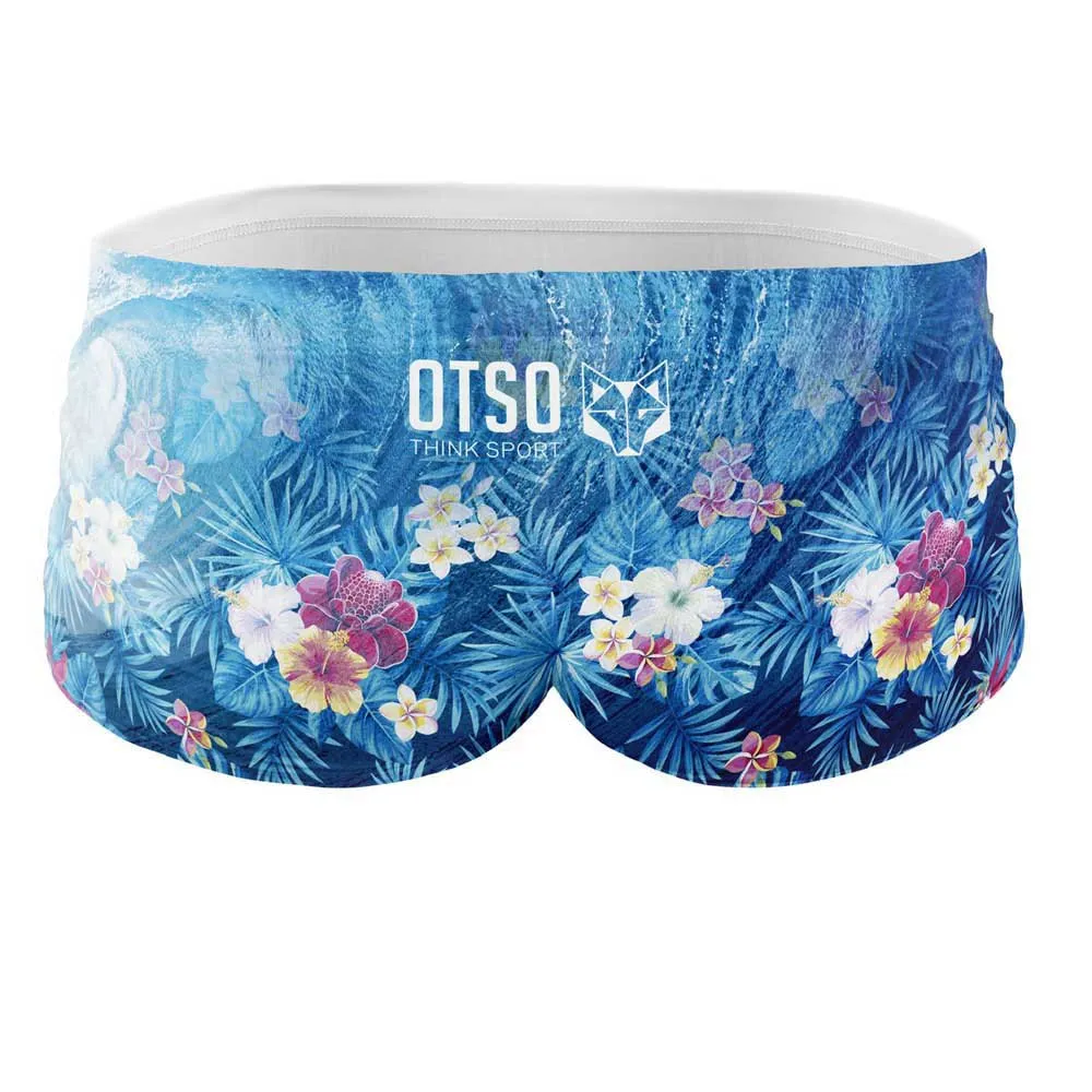 Otso Swim Bike Run Wave Badehose Boxer Otso Swim Bike Run Wave Badehose Boxer