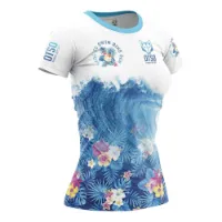 Otso Swim Bike Run Wave Kurzarm-t-shirt female Otso Swim Bike Run Wave Kurzarm-t-shirt female