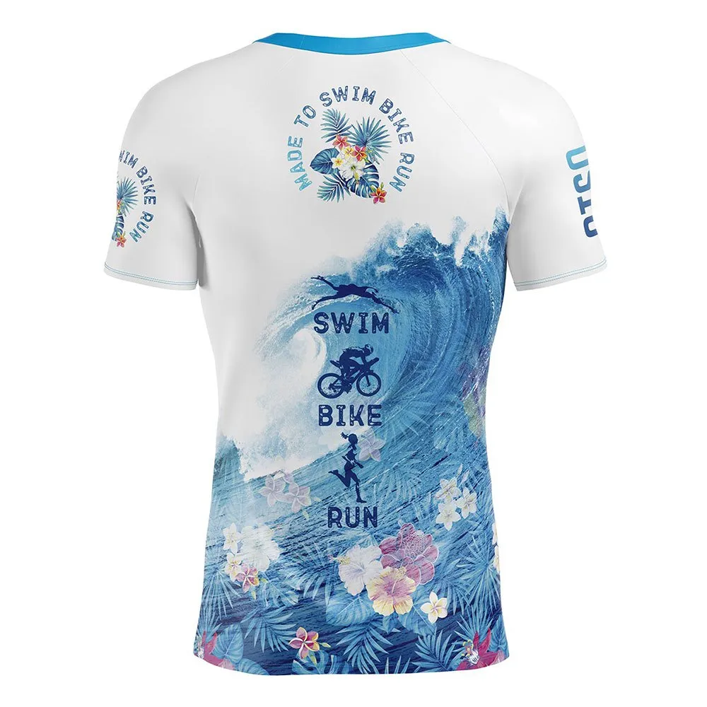 Otso Swim Bike Run Wave Kurzarm-t-shirt female Otso Swim Bike Run Wave Kurzarm-t-shirt female
