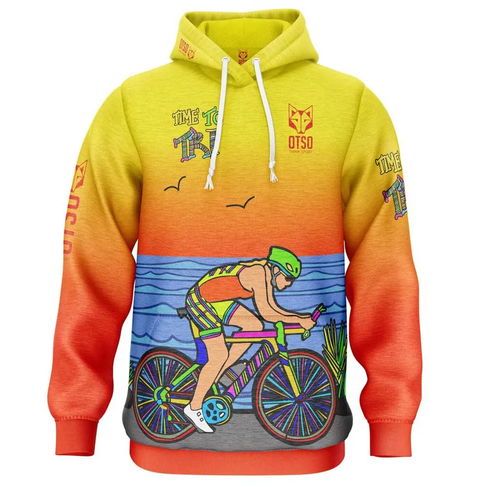 Otso Time To Tri Bike Kapuzenpullover female Otso Time To Tri Bike Kapuzenpullover female