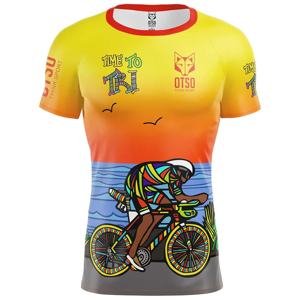 Otso Time To Tri Bike Kurzarm-t-shirt male