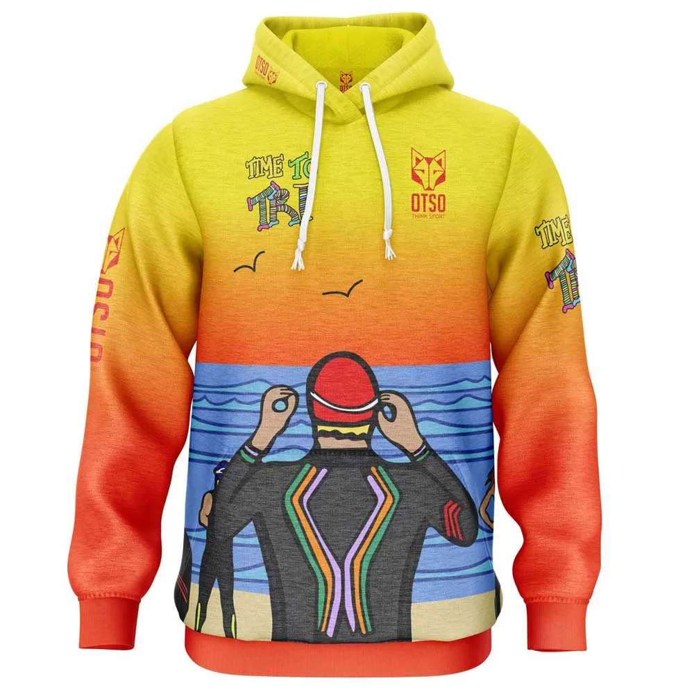 Otso Time To Tri Man Swin Kapuzenpullover Otso Time To Tri Man Swin Kapuzenpullover