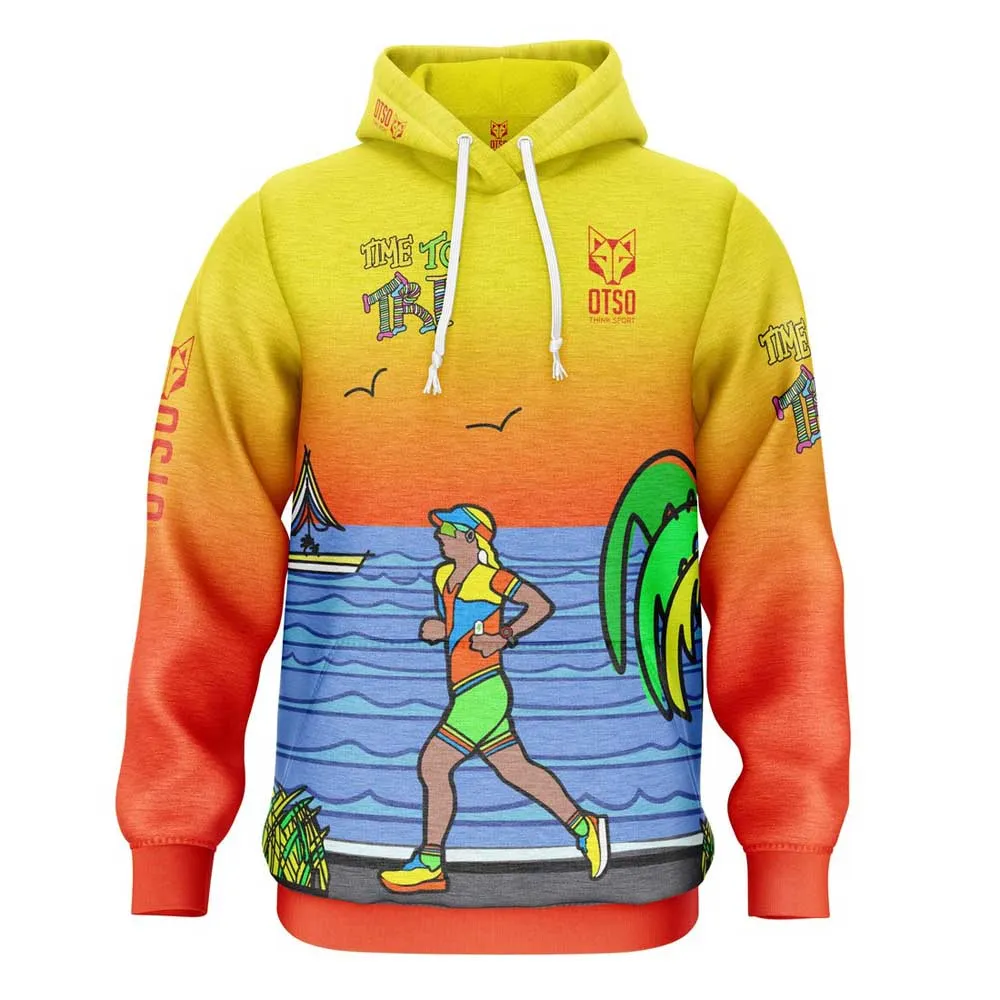 Otso Time To Tri Run Kapuzenpullover Otso Time To Tri Run Kapuzenpullover