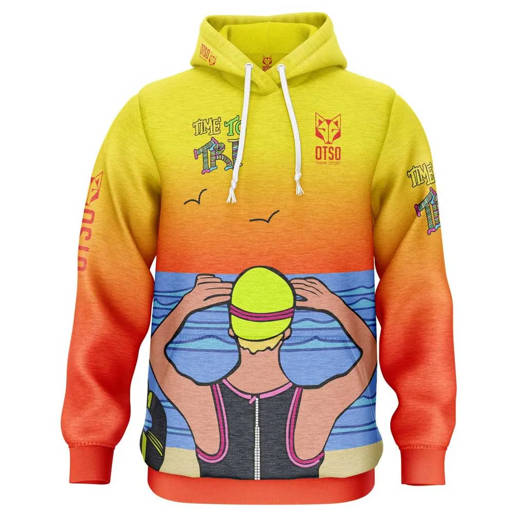 Otso Time To Tri Swin Kapuzenpullover female