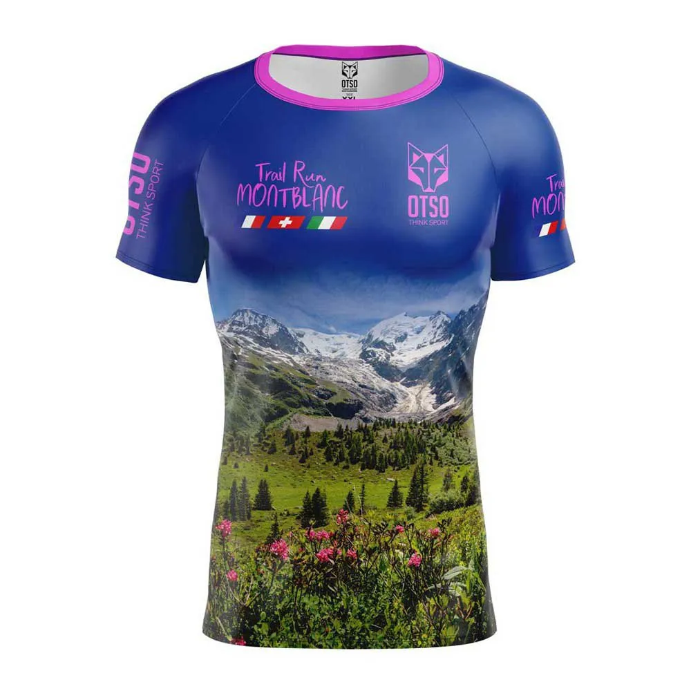 Otso Trail Run Montblanc 2023 Kurzarm-t-shirt male
