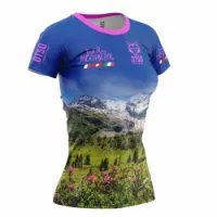Otso Trail Run Montblanc Kurzarm-t-shirt female
