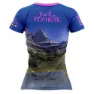 Otso Trail Run Montblanc Kurzarm-t-shirt female, Multicolour