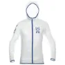 White / royal blue