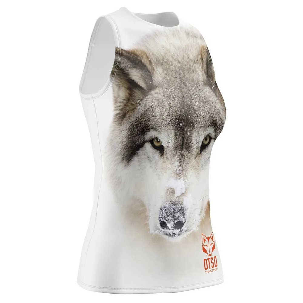 Otso Wolf ärmelloses T-shirt female