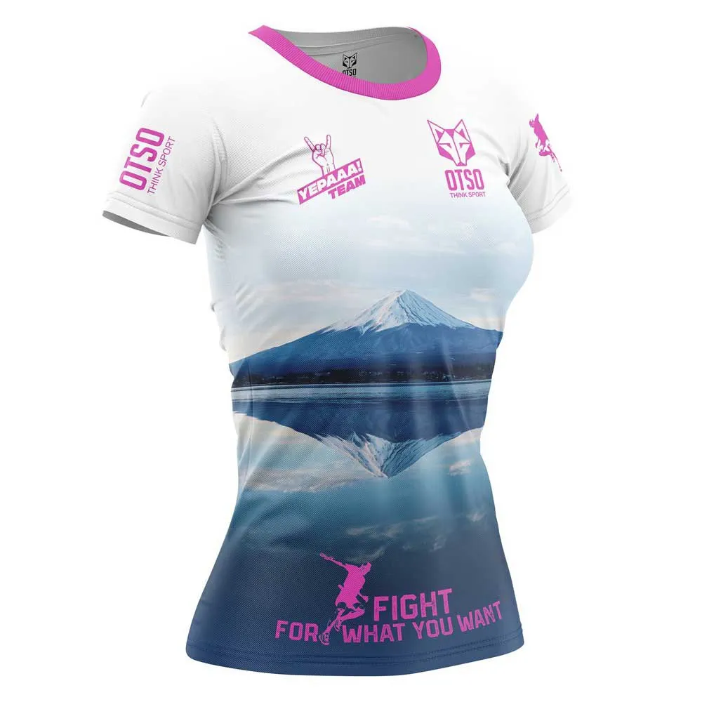 Otso Yepaaa Fuji Kurzarm-t-shirt female