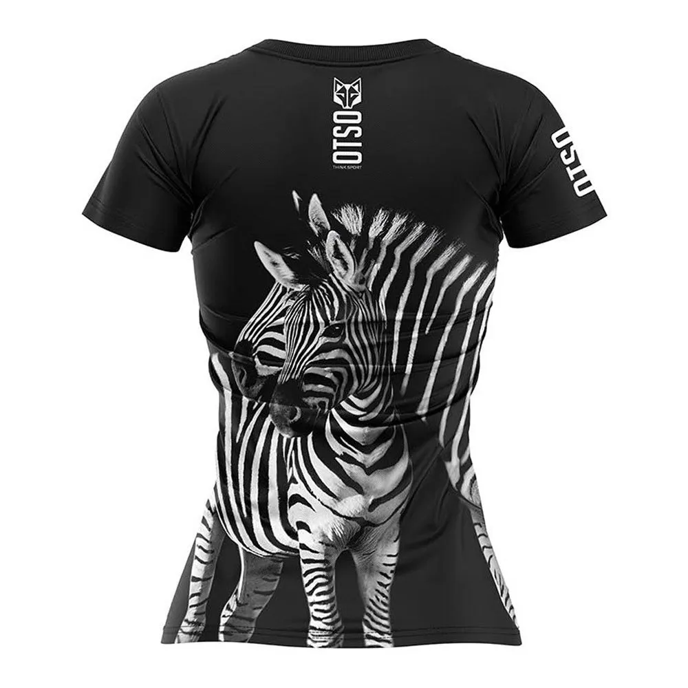 Otso Zebra Kurzarm-t-shirt female Otso Zebra Kurzarm-t-shirt female