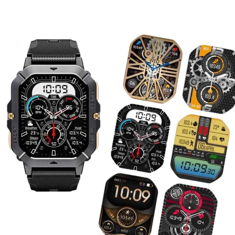 Oukitel Bt101 Smartwatch, Black Oukitel Bt101 Smartwatch, Black
