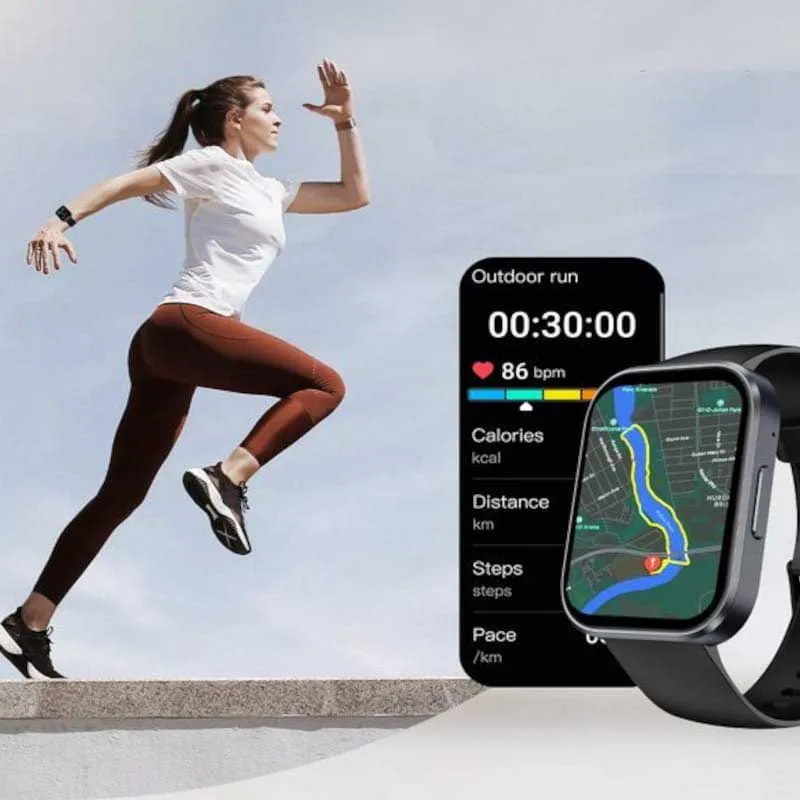 Oukitel Bt103 1.91 Bluetooth 5.2 Smartwatch, Grey black Oukitel Bt103 1.91 Bluetooth 5.2 Smartwatch, Grey black