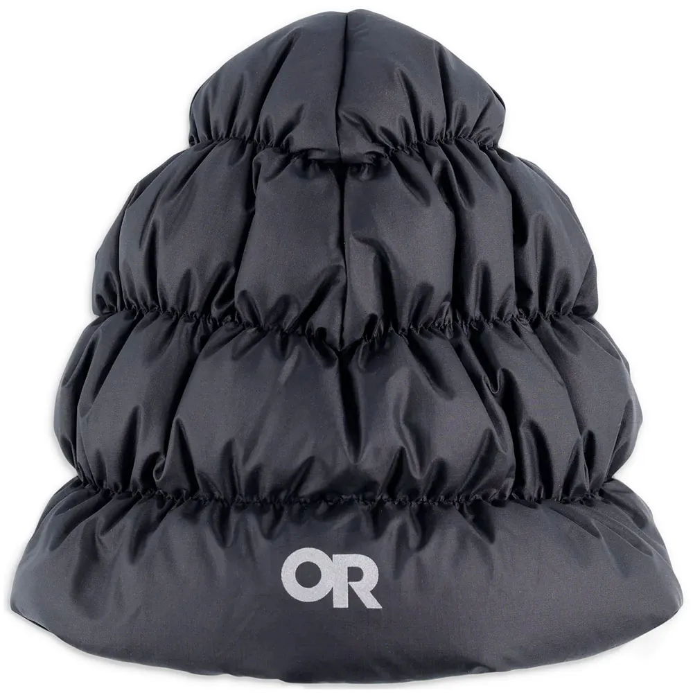 Outdoor Research Coldfront Down Mütze, Black Outdoor Research Coldfront Down Mütze, Black