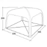 Outwell Air Shelter Markise, White, One Size