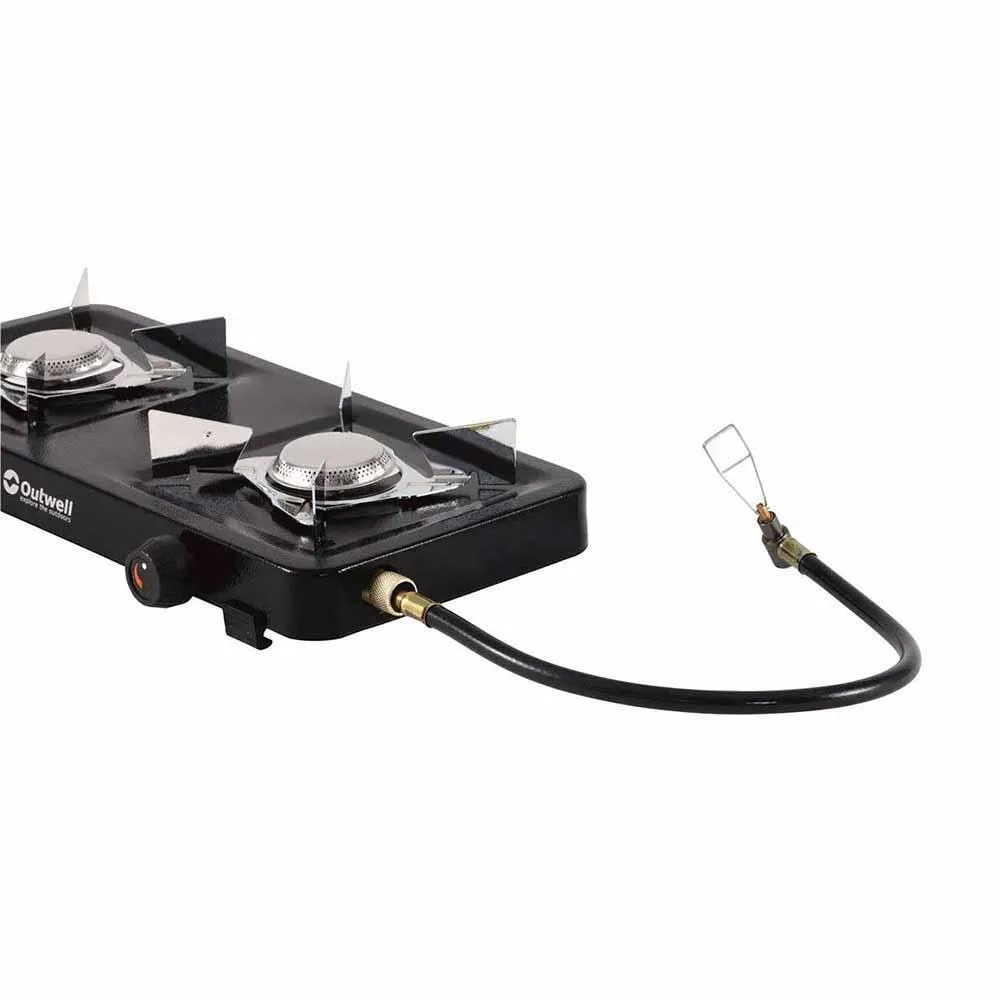 Outwell Appetizer 2 Gaskocher Campingküche 2 Brennern, Black, One Size Outwell Appetizer 2 Gaskocher Campingküche 2 Brennern, Black, One Size