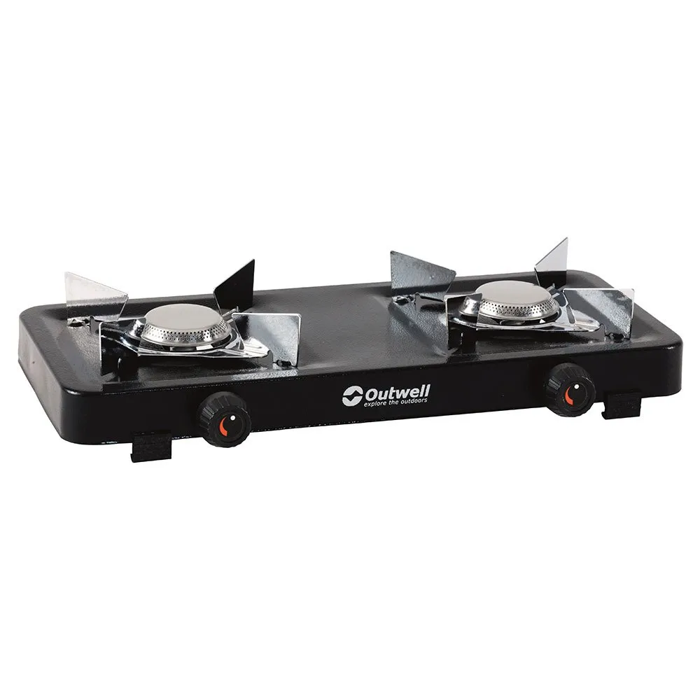 Outwell Appetizer 2 Gaskocher Campingküche 2 Brennern, Black, One Size Outwell Appetizer 2 Gaskocher Campingküche 2 Brennern, Black, One Size