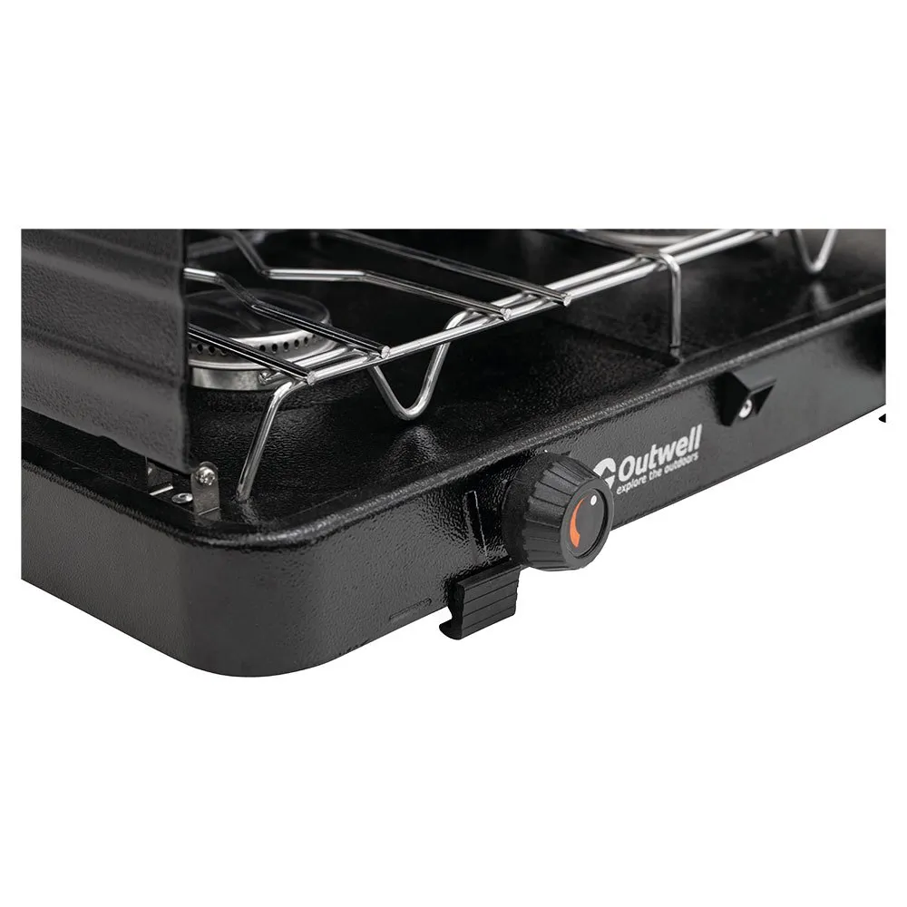 Outwell Appetizer Duo Gaskocher Campingküche 2 Brennern, Black, One Size Outwell Appetizer Duo Gaskocher Campingküche 2 Brennern, Black, One Size