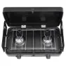 Outwell Appetizer Duo Gaskocher Campingküche 2 Brennern, Black, One Size