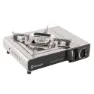 Outwell Appetizer Solo Gasguard Gaskocher Campingküche, Silver grey, One Size