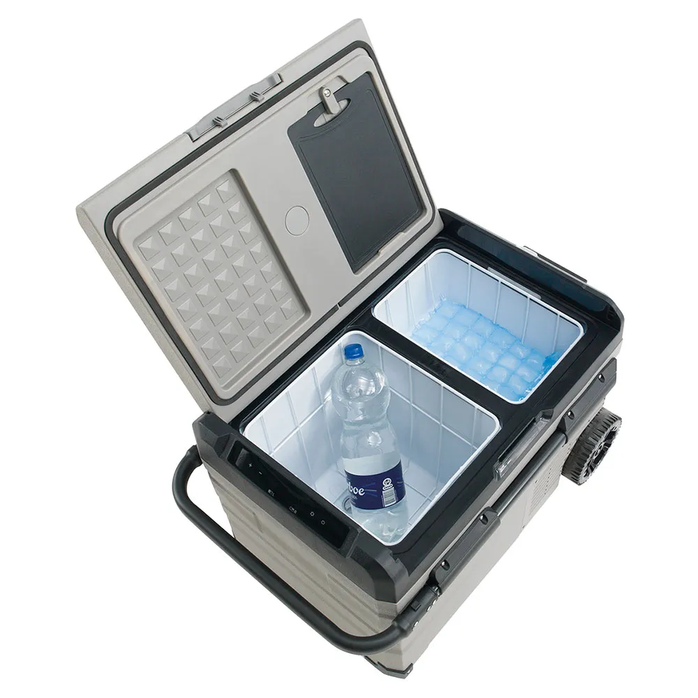 Outwell Arctic Frost 35 37.5l 12v-230v Tragbare Kühlbox Mit Rädern, Black / grey, One Size