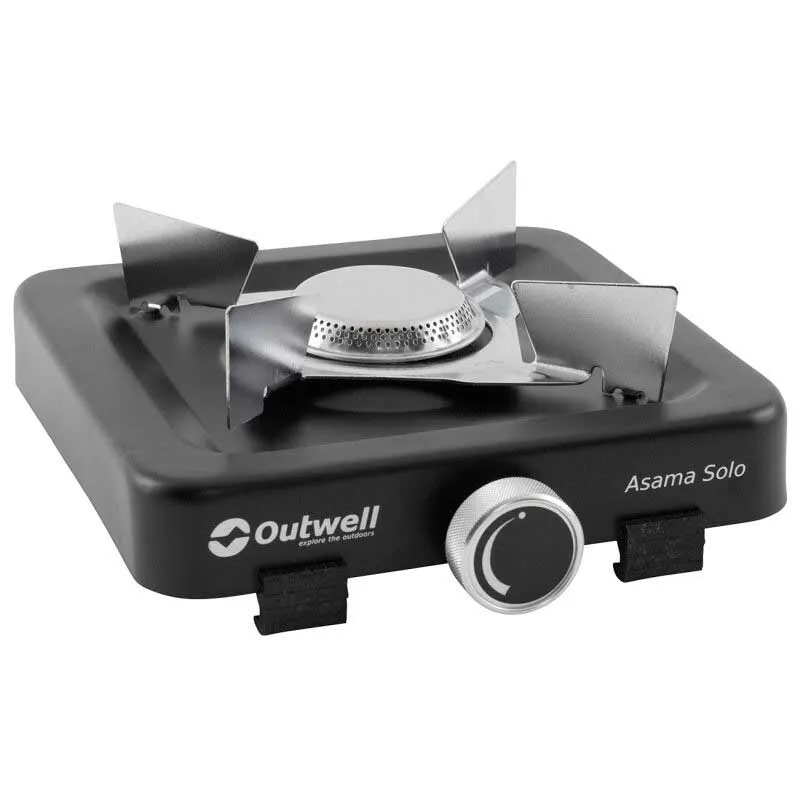 Outwell Asama Solo Gaskocher Campingküche, Black, One Size Outwell Asama Solo Gaskocher Campingküche, Black, One Size
