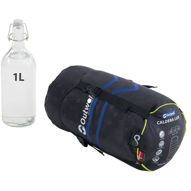 Outwell Caldera Lux Schlafsack, Olivine, Left Zipper Outwell Caldera Lux Schlafsack, Olivine, Left Zipper
