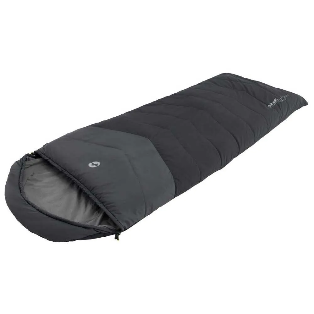 Outwell Caldera Schlafsack, Black / grey, Left Zipper Outwell Caldera Schlafsack, Black / grey, Left Zipper