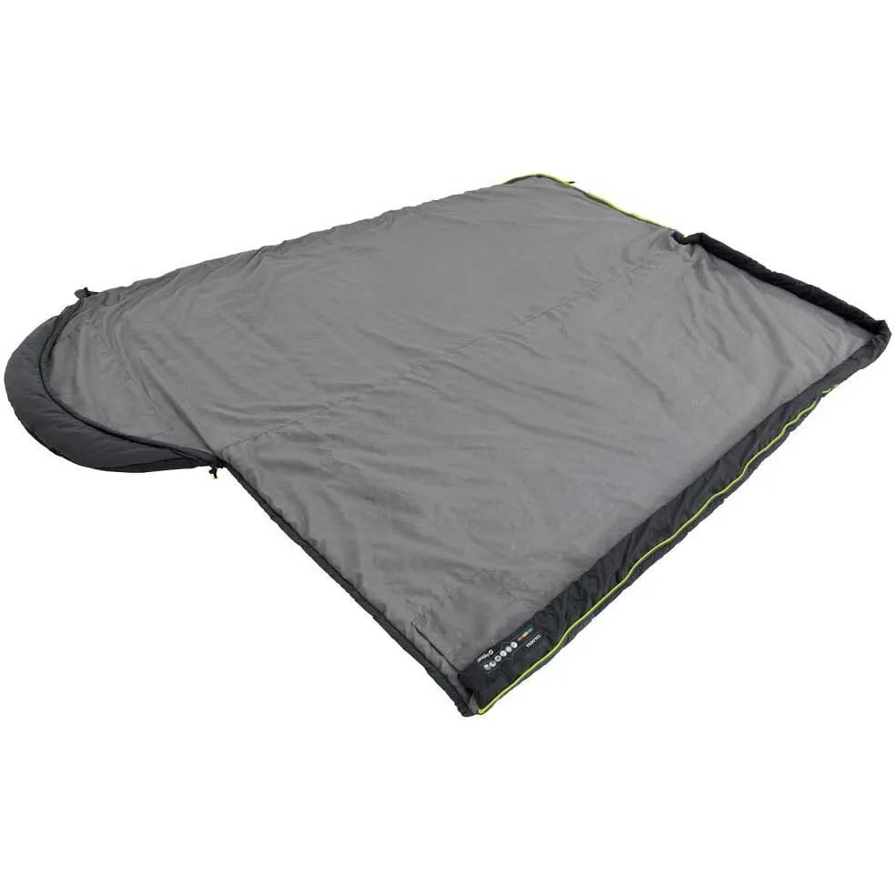 Outwell Caldera Schlafsack, Black / grey, Left Zipper Outwell Caldera Schlafsack, Black / grey, Left Zipper