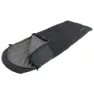 Outwell Caldera Schlafsack, Black / grey, Left Zipper