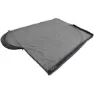 Outwell Caldera Schlafsack, Black / grey, Left Zipper