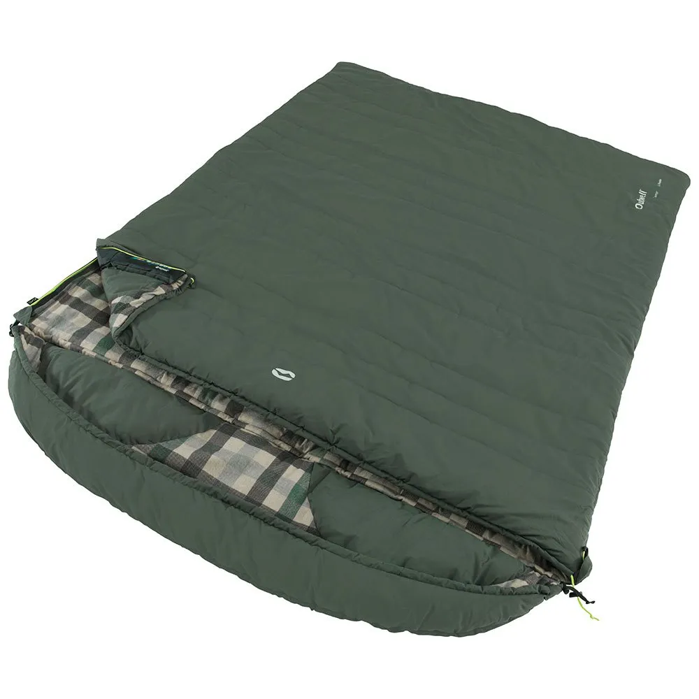 Outwell Camper Lux Double Schlafsack, Forest green, Right Zipper Outwell Camper Lux Double Schlafsack, Forest green, Right Zipper