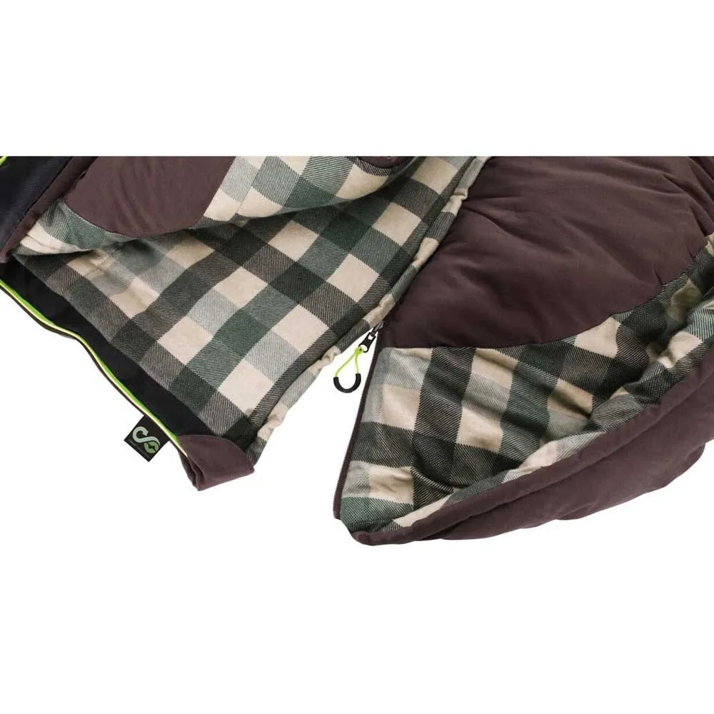 Outwell Camper Supreme Schlafsack, Brown, Left Zipper Outwell Camper Supreme Schlafsack, Brown, Left Zipper