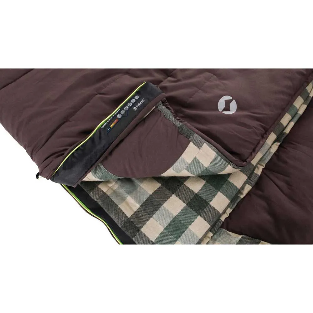 Outwell Camper Supreme Schlafsack, Brown, Left Zipper Outwell Camper Supreme Schlafsack, Brown, Left Zipper