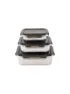Outwell Camping Box 3tlg Set, Silber, EG