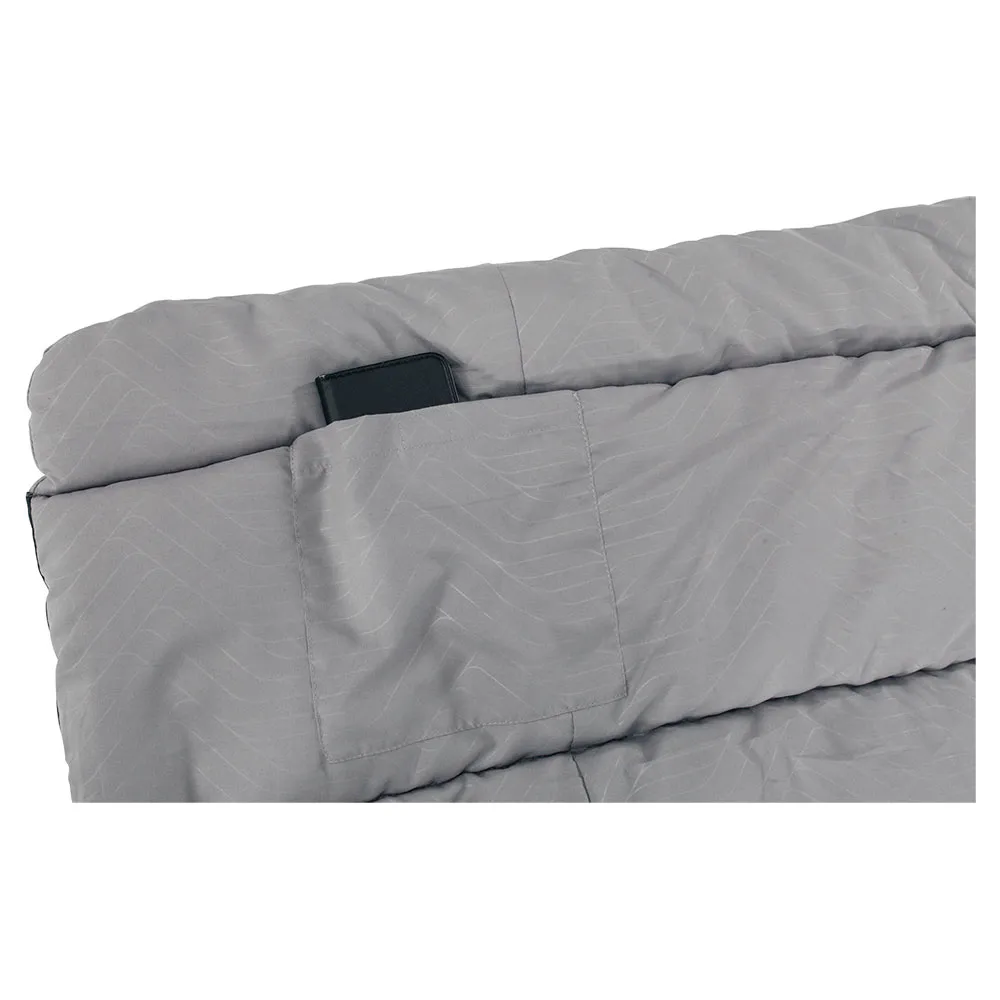 Outwell Campion Double Spannbettlaken, Grey Outwell Campion Double Spannbettlaken, Grey