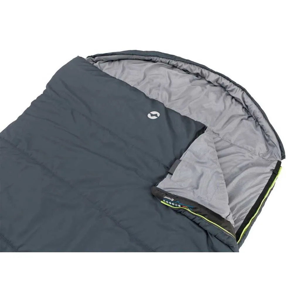 Outwell Campion Lux Double Schlafsack, Dark grey, Left Zipper Outwell Campion Lux Double Schlafsack, Dark grey, Left Zipper
