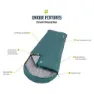 Outwell Campion Lux Double Schlafsack, Dark grey, Left Zipper