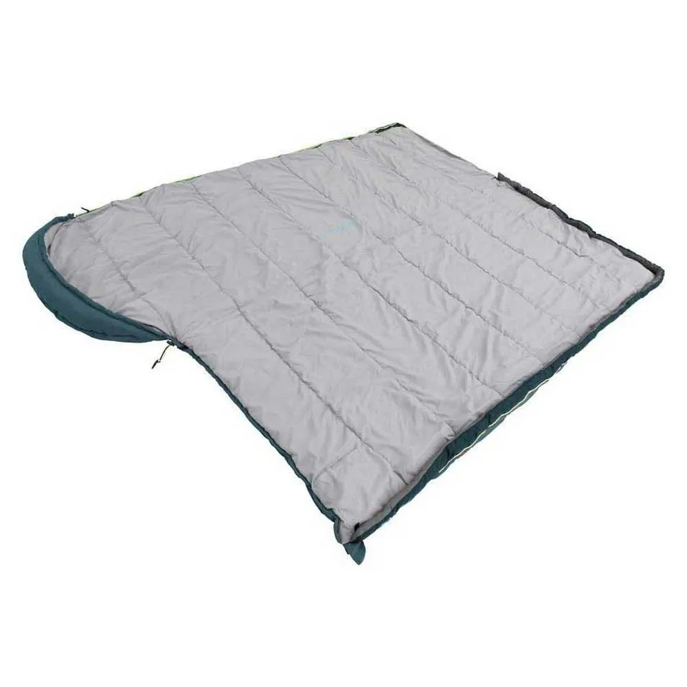 Outwell Campion Lux Schlafsack, Teal 1, Left Zipper