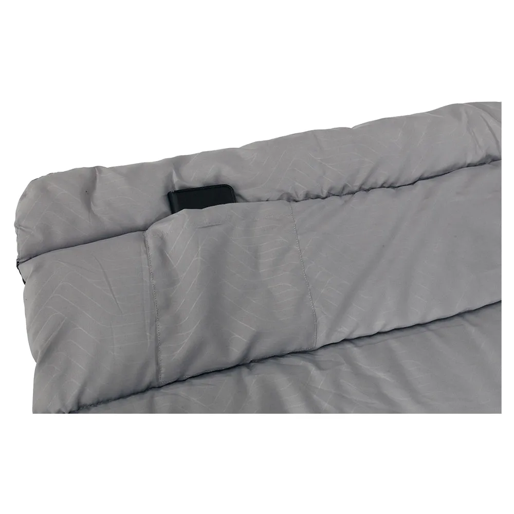 Outwell Campion Spannbettlaken, Grey Outwell Campion Spannbettlaken, Grey