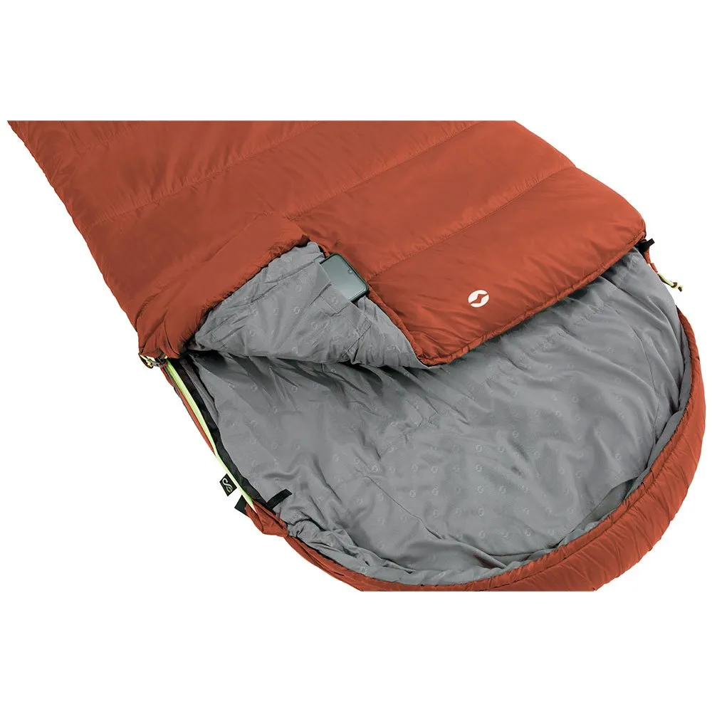 Outwell Canella Supreme Schlafsack, Forest green, Left Zipper Outwell Canella Supreme Schlafsack, Forest green, Left Zipper