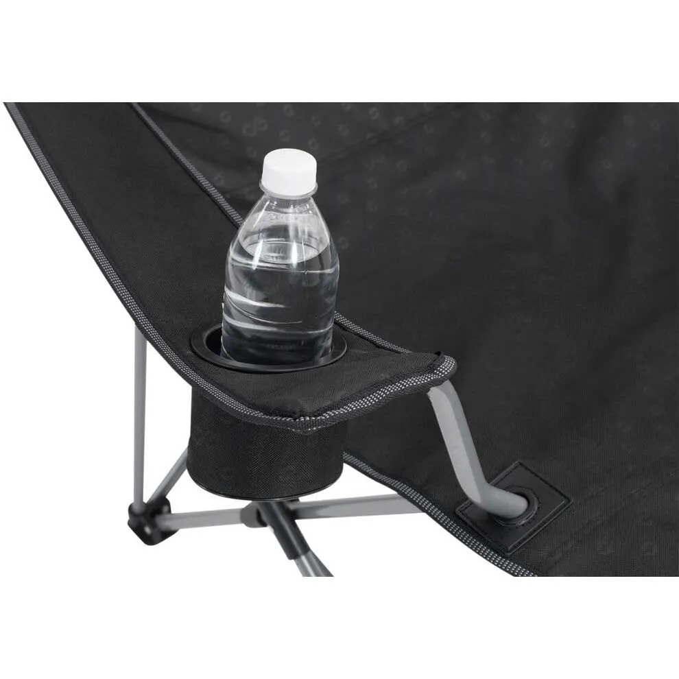 Outwell Catamarca Liegestuhl, Black, 89 x 61 x 116cm Outwell Catamarca Liegestuhl, Black, 89 x 61 x 116cm