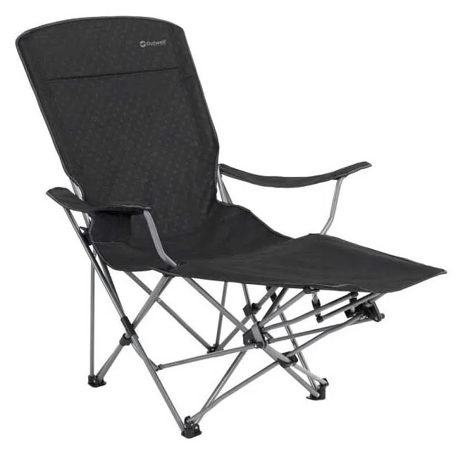 Outwell Catamarca Liegestuhl, Black, 89 x 61 x 116cm Outwell Catamarca Liegestuhl, Black, 89 x 61 x 116cm