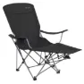 Outwell Catamarca Liegestuhl, Black, 89 x 61 x 116cm