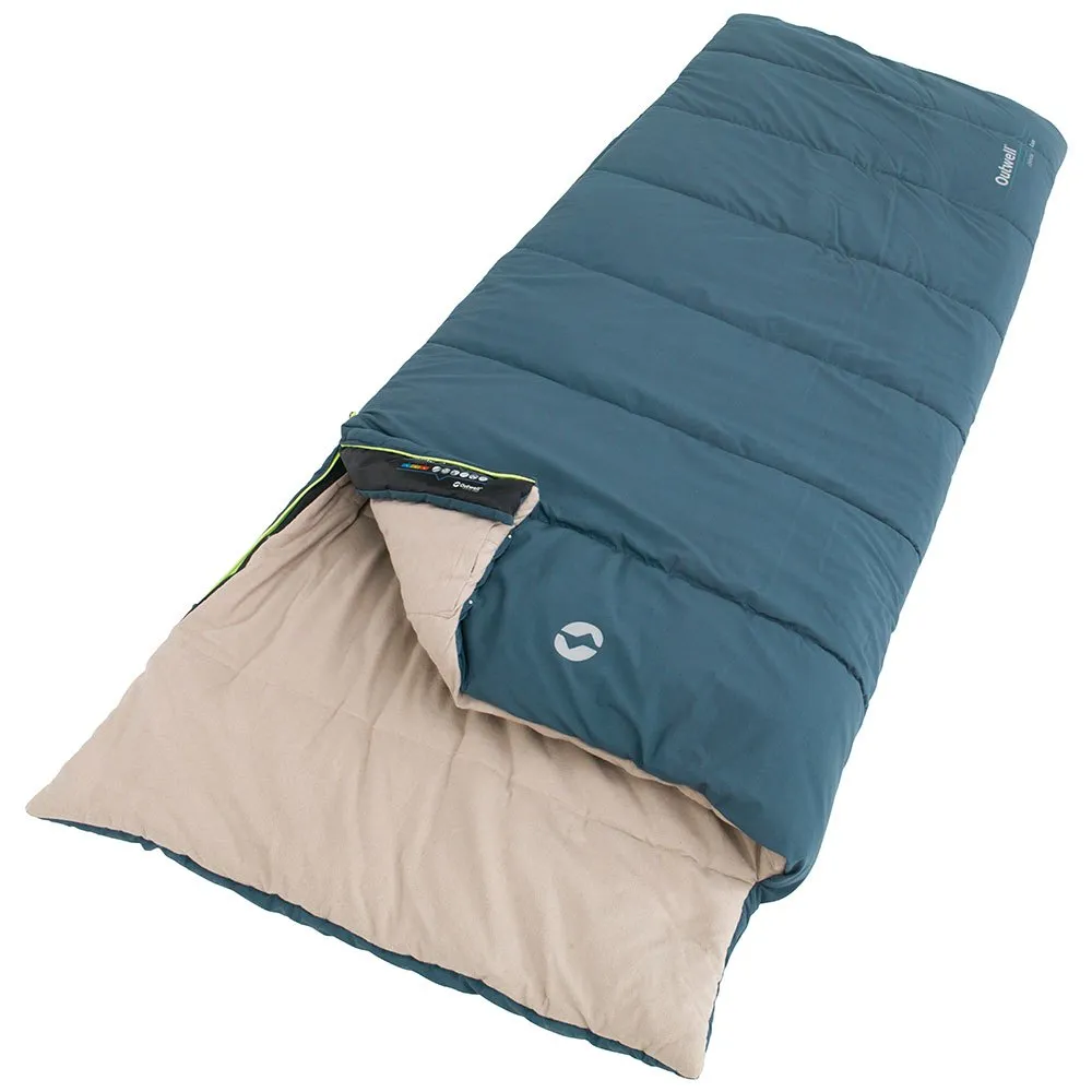 Outwell Celestial Lux Schlafsack, Blue, Left Zipper Outwell Celestial Lux Schlafsack, Blue, Left Zipper