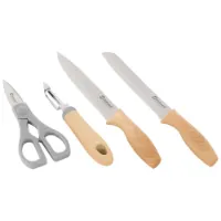 Outwell Chena Messerset Mit Schäler Und Schere Outwell Chena Messerset Mit Schäler Und Schere